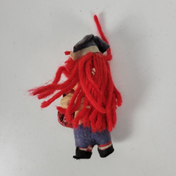 Vintage Raggedy Ann Andy Small Fabric Dolls 4" Christmas Ornaments - Picture 12 of 15